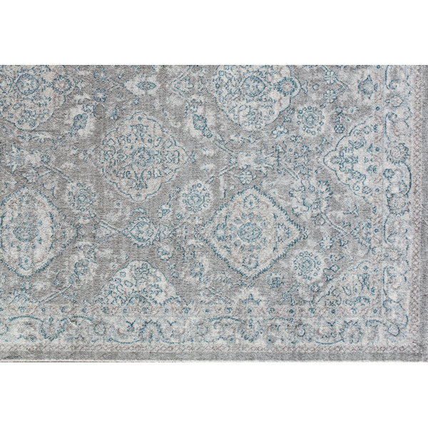 World Menagerie Lemont Performance Blue Rug & Reviews Wayfair